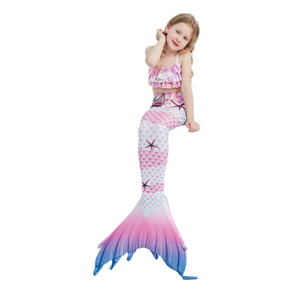 Gorgeous Three Pieces Mermaid Style Swimsuits