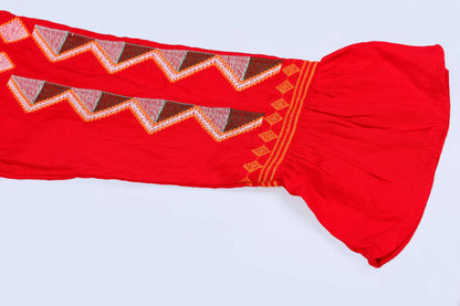 Vintage Ethnic Summer Beach Fairy Long Dresses