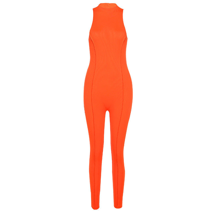 Sexy Sleeveless Women Jumpsuits