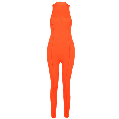 Sexy Sleeveless Women Jumpsuits