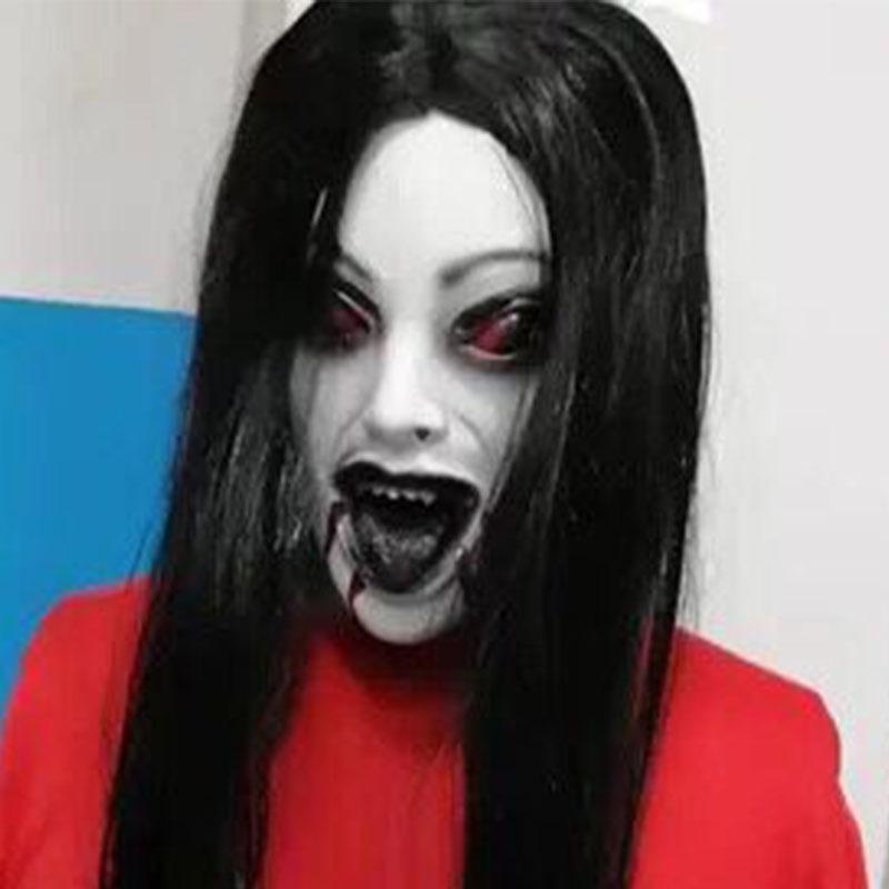 Halloween Horrible Room Escape Wigs&Mask Murder-STYLEGOING
