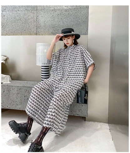 Vintage Summer Short Sleeves Shirts & Wide Legs Pats