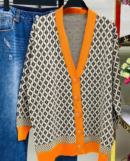 Fashoin Irregular Women Casual Loose Cardigan Sweaters