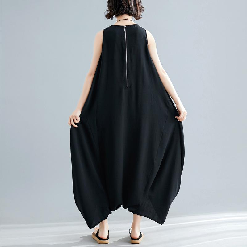 Summer Haren Wide Loose Plus Size Jumpsuits-STYLEGOING
