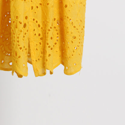 Vintage Embroidery Long Lace Dresses