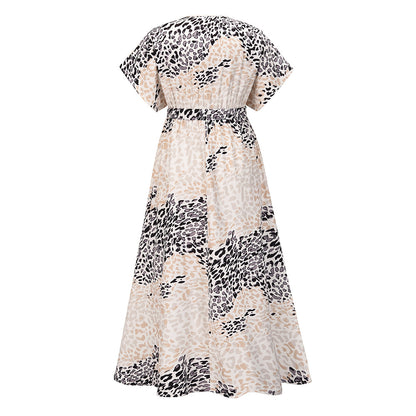 Summer Casual Bat Sleeves Beach Long Dresses