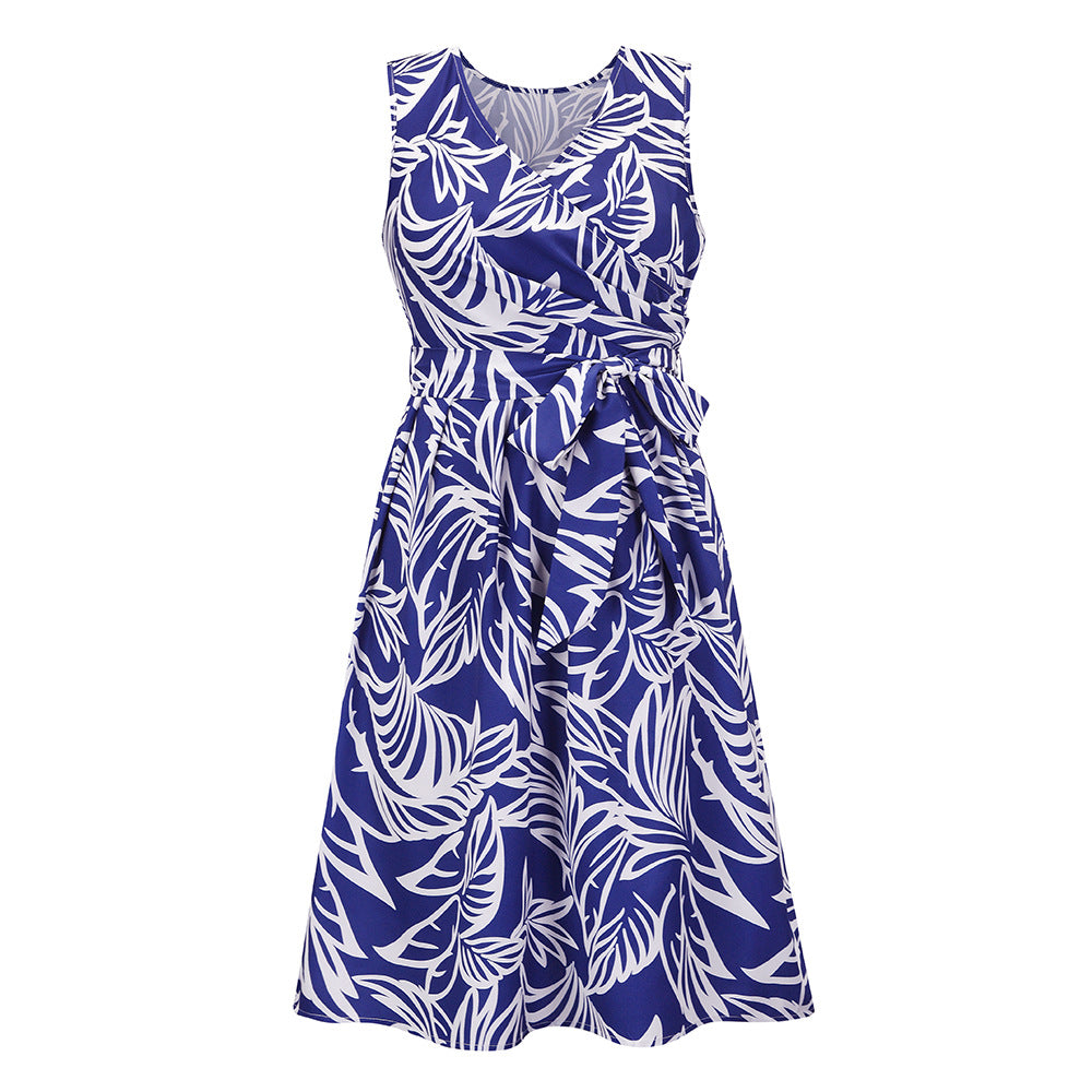 Women High Waist Summer Sundresses