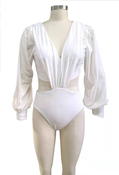 Sexy Long Sleeves Summer Bikini Swimsuits
