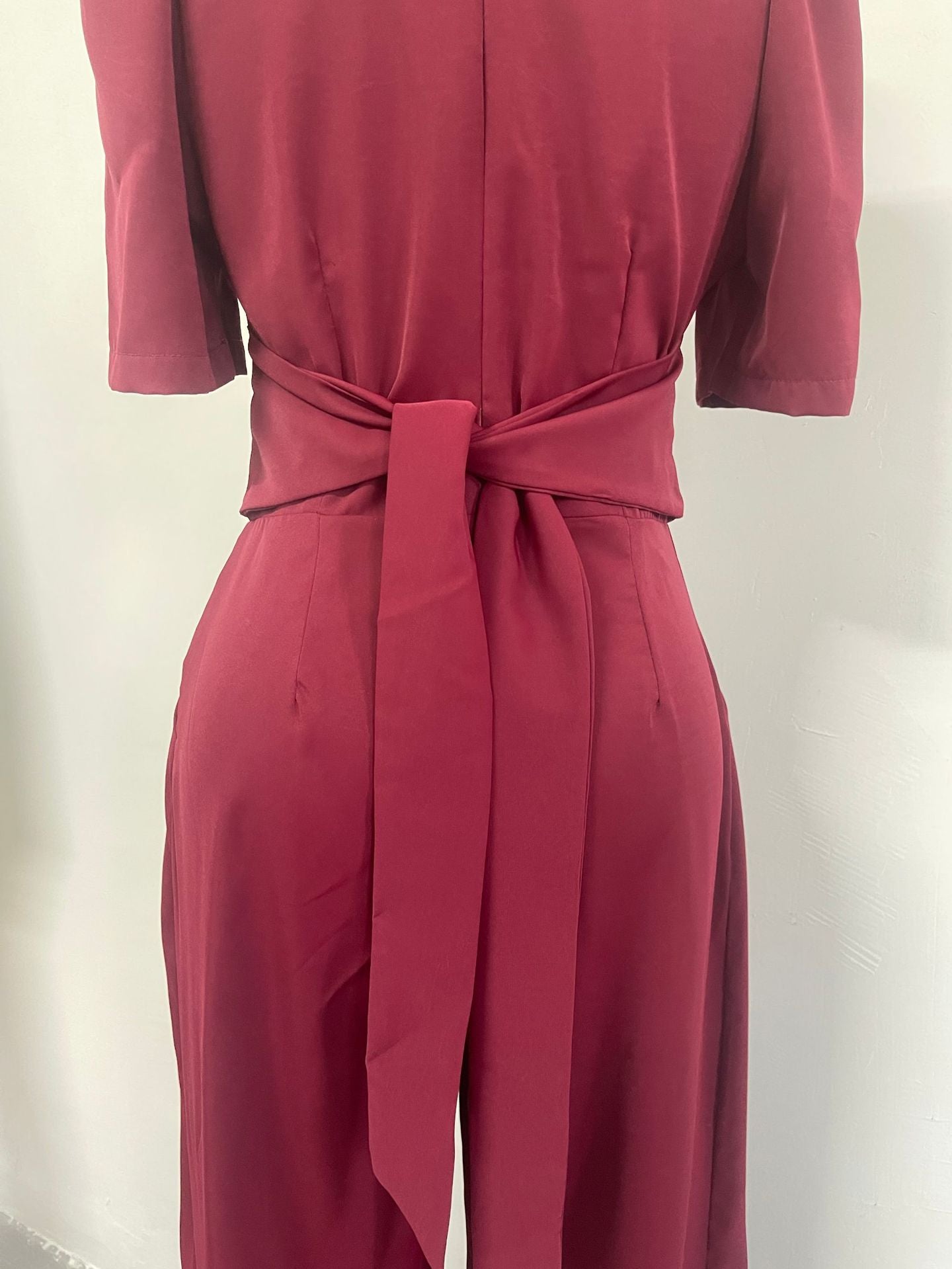 Elegant Belt High Waist Wide Legs Jumpsuits