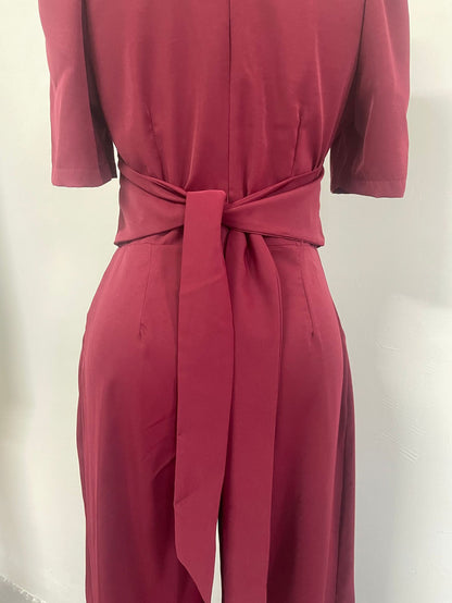 Elegant Belt High Waist Wide Legs Jumpsuits