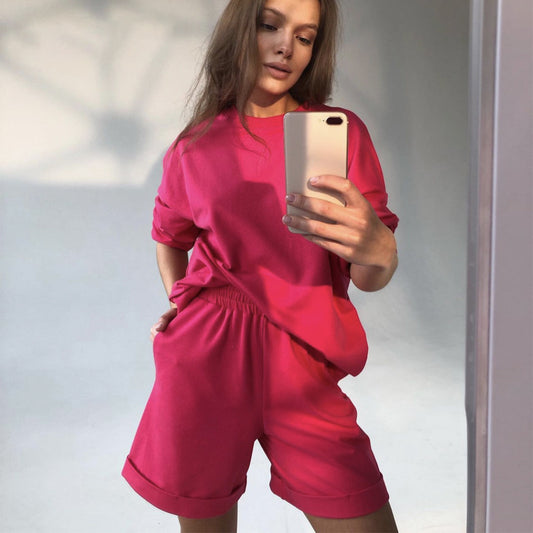 Colorful Two Pieces Summer Casual Outfits