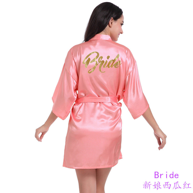 Women Wedding Bride Summer Night Gown