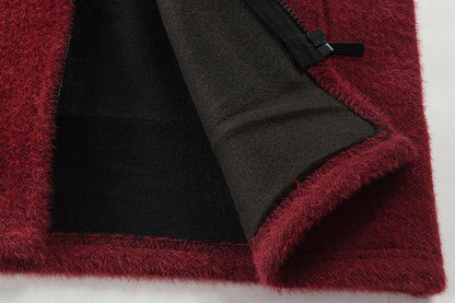 Fall Men Knitting Hoodies Cardigan Overcoat