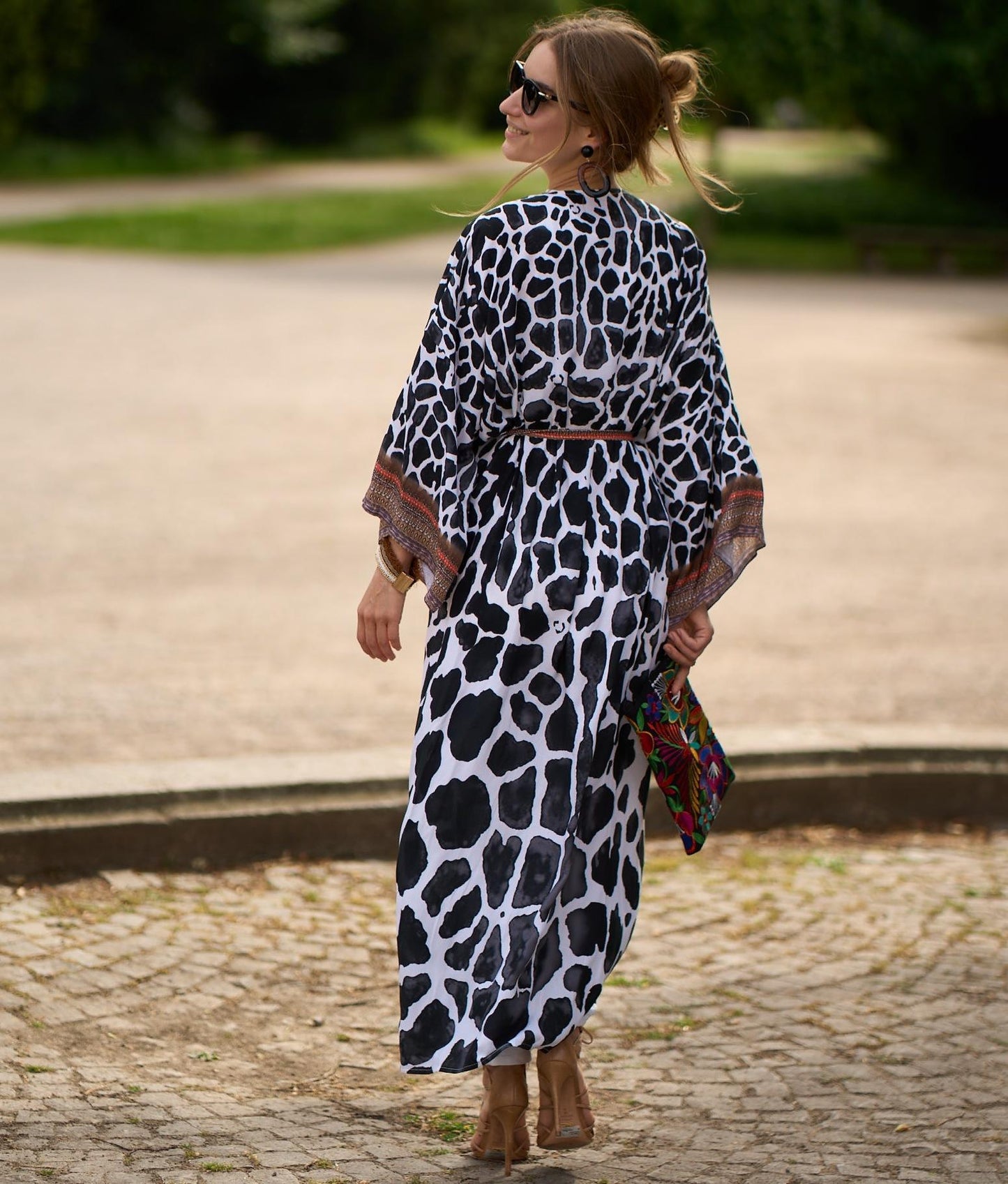Summer Leopard Beachwear Cover Up Dresses