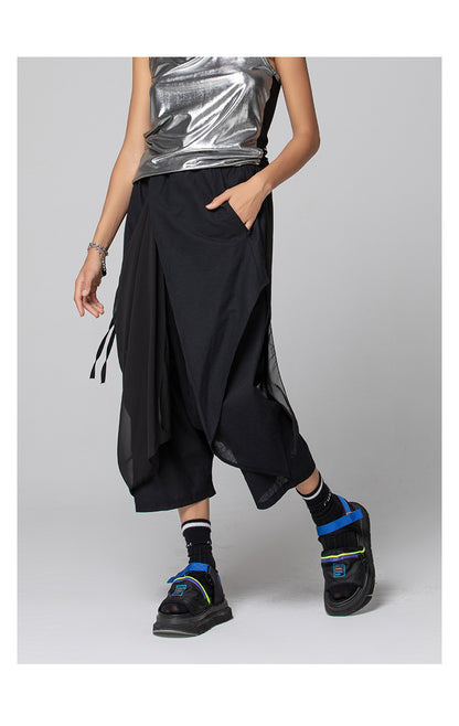 Designed Chiffon Harem Pants for Women