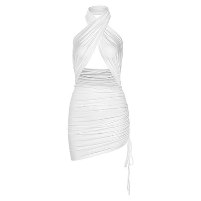 Sexy Halter Backless Summer Bodycon Dresses