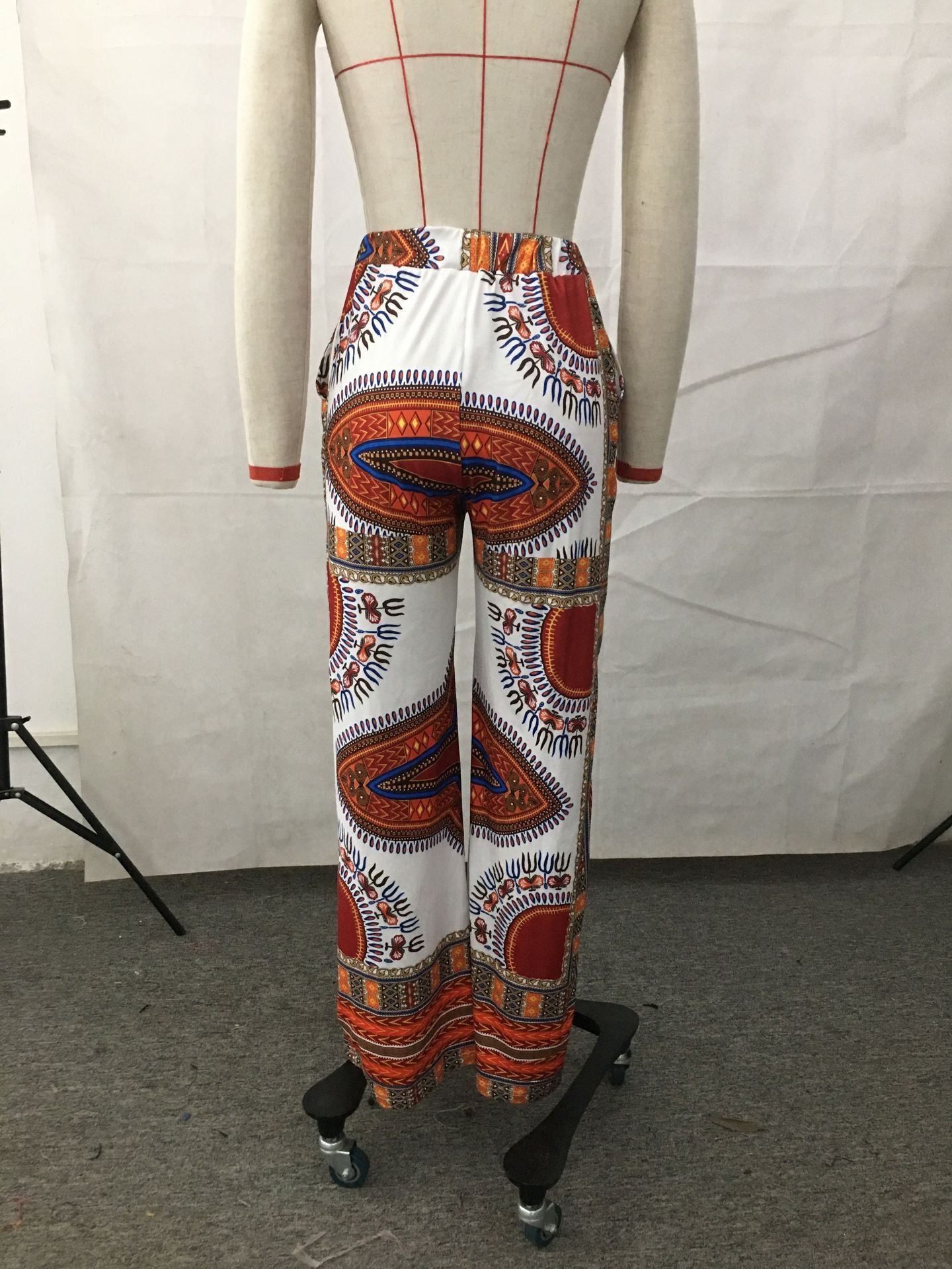 Casual High Waist Women Straight Pants