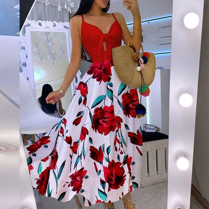 Sexy Sleevelss Summer Long Dresses