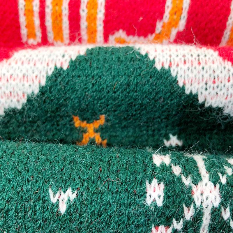 Christmas Casual Round Neck His-and-hers Knitting Sweaters