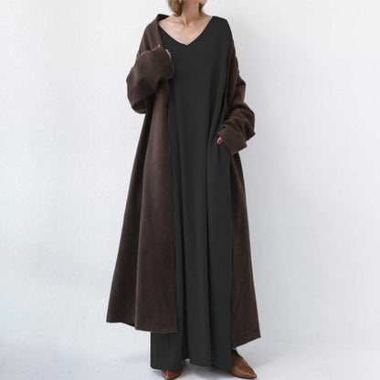 Casual Women Long Cozy Dresses