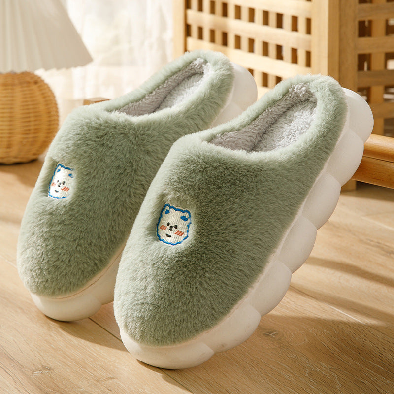 Comfortable Winter Plush Slippers for Couple