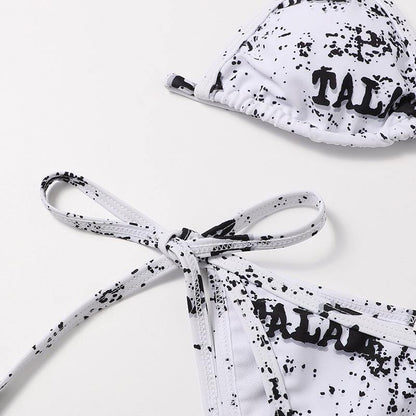 Summer Print Beach Bikini Swiming Suits-STYLEGOING