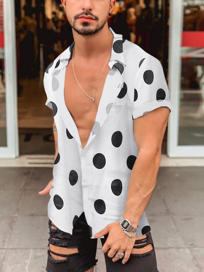 Men's Summer Beach Short Sleeves Shirts