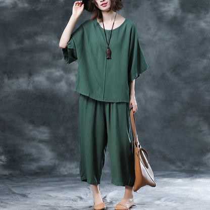 Casual Summer Women Tops and Pants