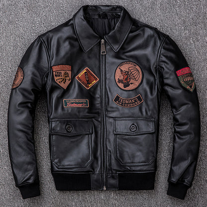 Winter Warm Sheep Skin Short Jackets for Men