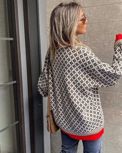 Fashoin Irregular Women Casual Loose Cardigan Sweaters