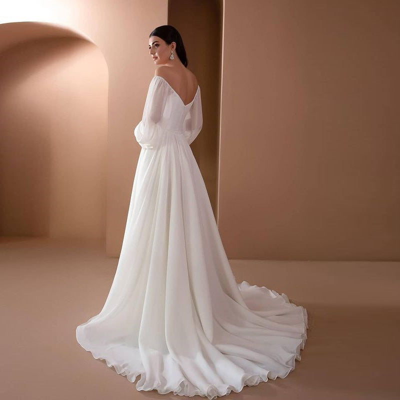 Elegant One Shoulder Women Party Long Dresses
