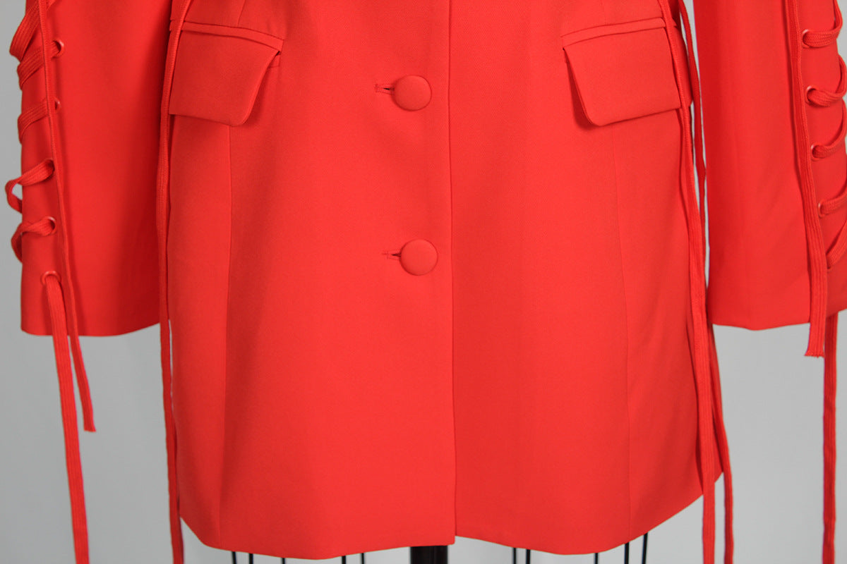 Designed Fall Long Blazers for Women