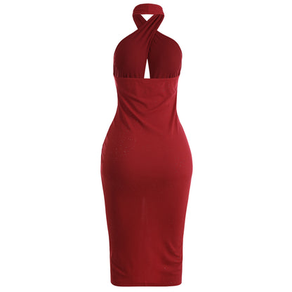 Sexy Backless Tight Bodycon Evening Party Dresses