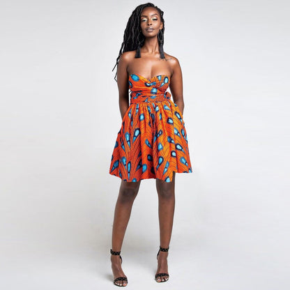 African Girl Summer Sexy Dresses