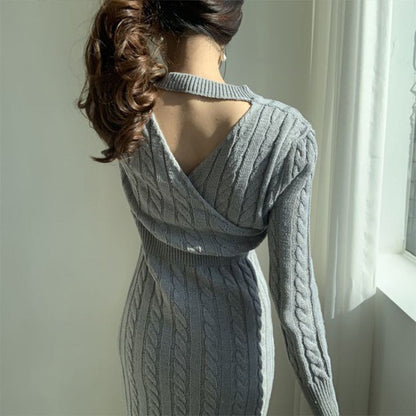 Vintage Designed Knitted Dresses