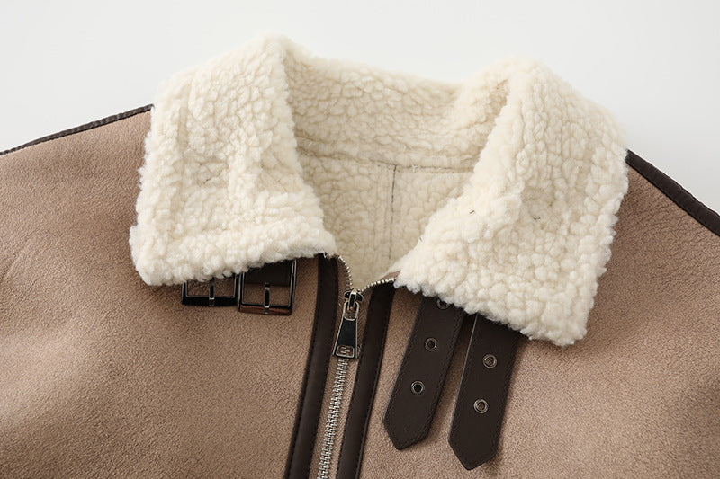 Vintage Stand Collar Short Winter Jacket Coats for Women
