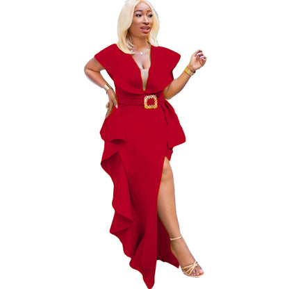 Sexy Irregular Plus Sizes Party Dresses for Women