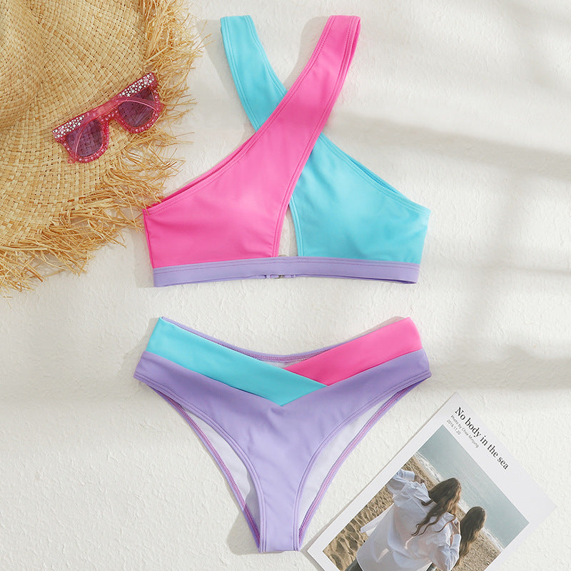 Sexy Colorful  Women Summer Beach Bikini Swimsuits