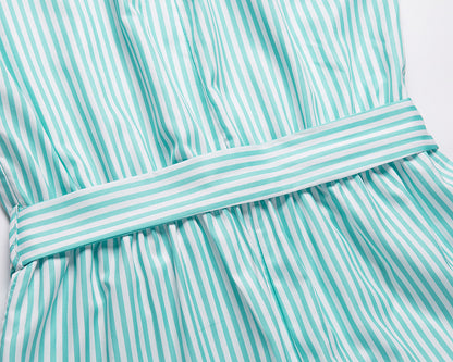 Summer Striped Summer Long Maxi Dresses