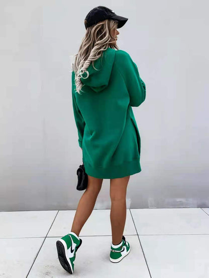 Leisure Drawstring Autumn Hoodies with Hat