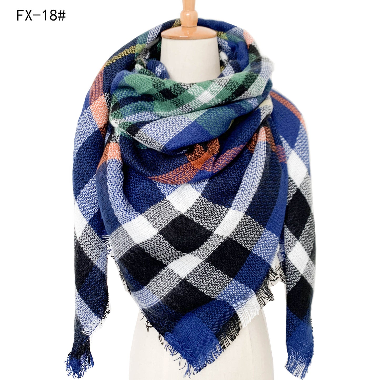 Colorful Soft Winter Scarfs for Women