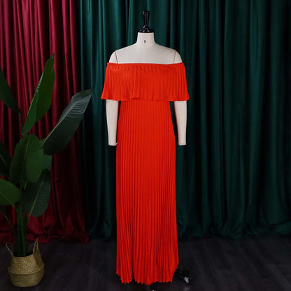 Sexy Off The Shoulder Long Dresses