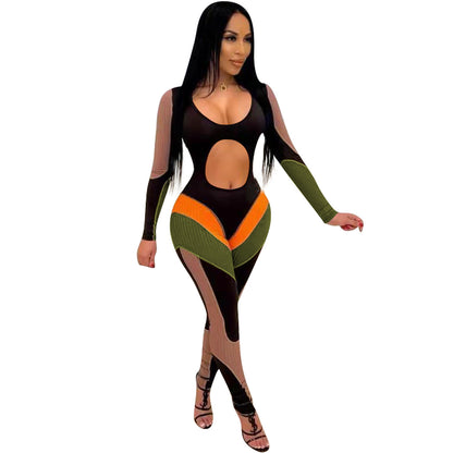 Sexy Midriff Baring Jumpsuits for Women