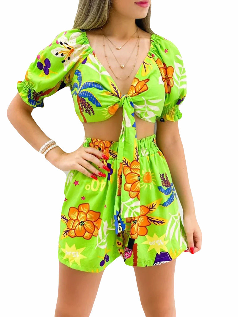 Sexy Summer 2pcs Women Short Outsuits