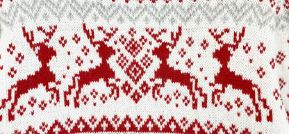 Christmas Elk High Neck His-and-hers Knitting Sweaters