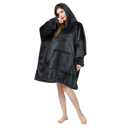Plus Sizes Warm Hoodies Sleepwear for Couple