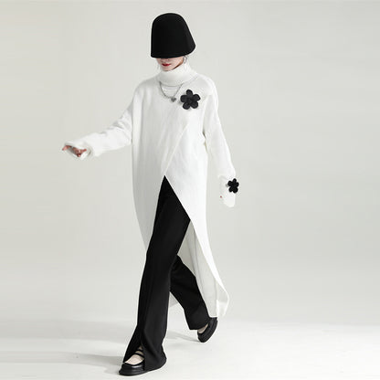 Elegant Women Long Knitting Cozy Dresses