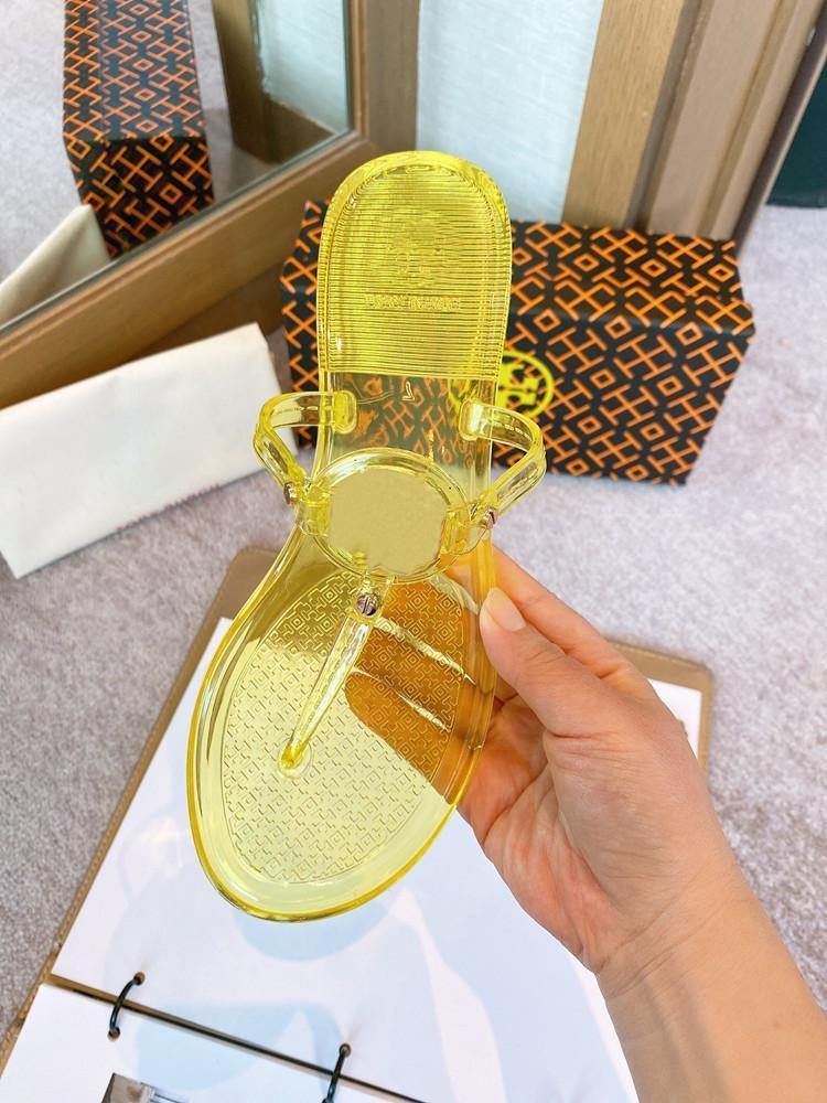 Women Beach Foot Clip Metal Button Flat Heel-STYLEGOING