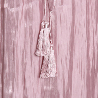 Luxury Elegant Feather Design Pink Long Dresses