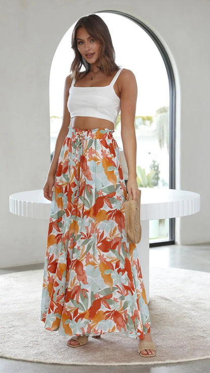 Casual Summer Wide Legs Long Pants for Women